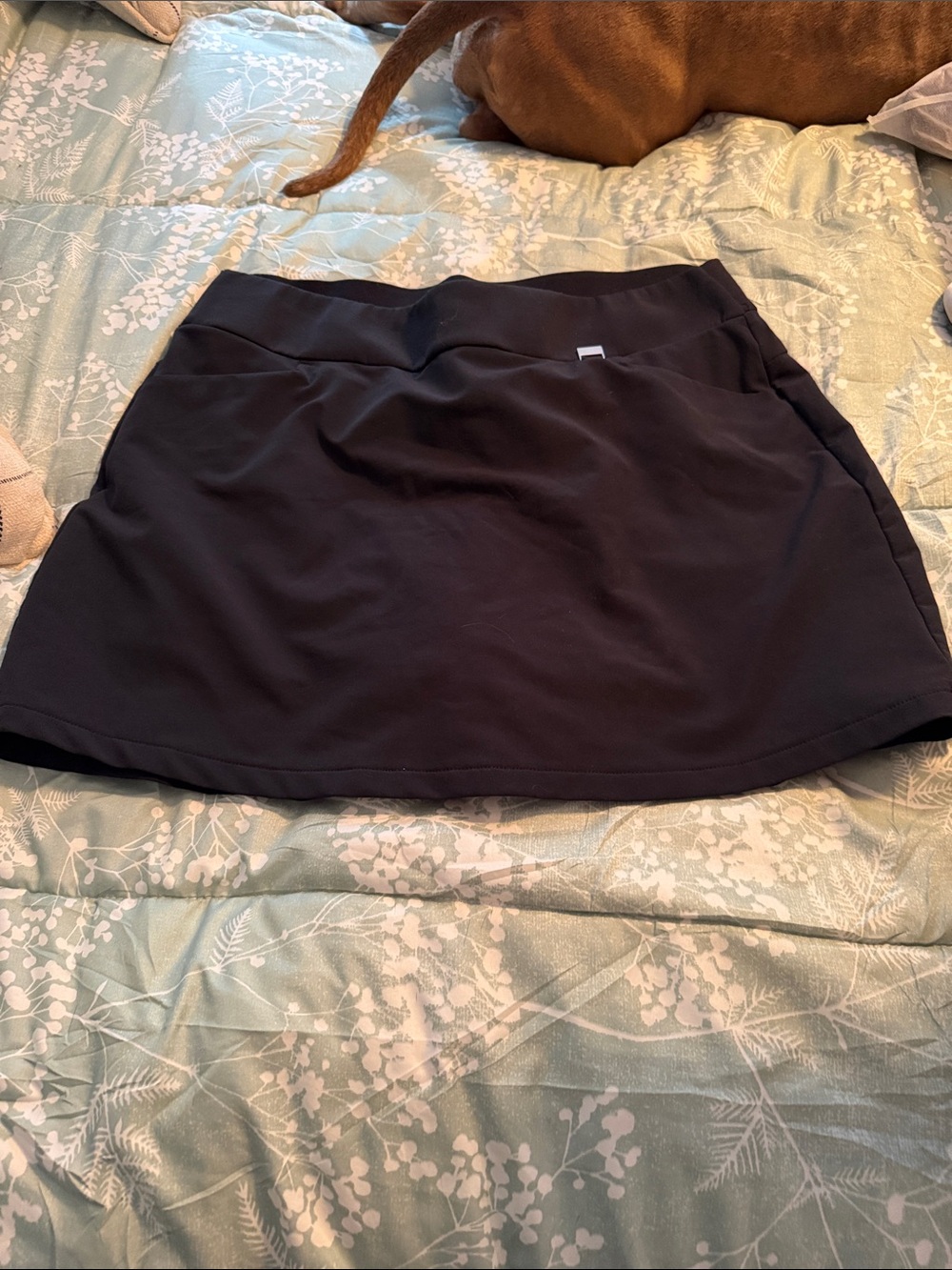 Greg Norman Collection Black Active Mini Skort